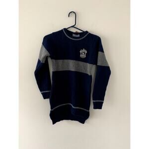 NEW RARE Harry Potter 100% Lambs Wool Ravenclaw Pullover Sweater Universal XS